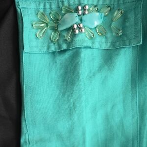 Women's Embellished Capris